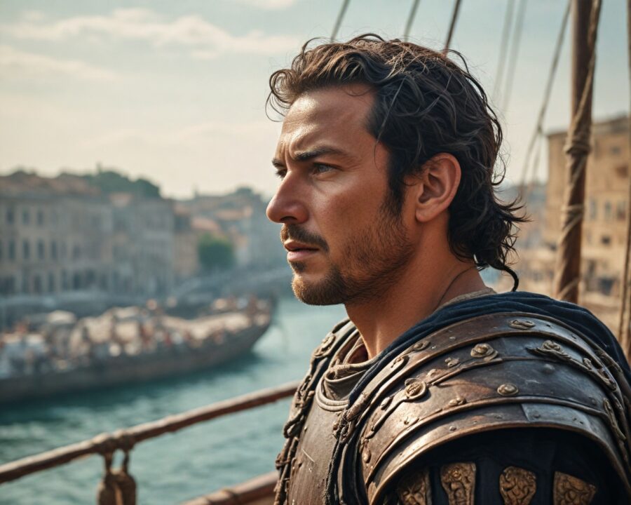 A lenda de Eneas e sua jornada até a fundação de Roma