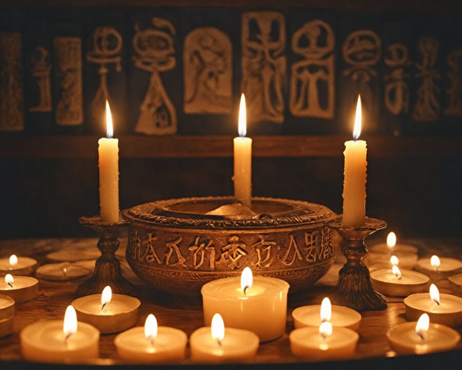 A história dos símbolos de purificação em rituais e banimentos