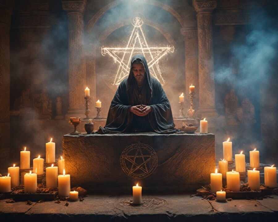 O simbolismo do pentagrama na magia e proteção espiritual