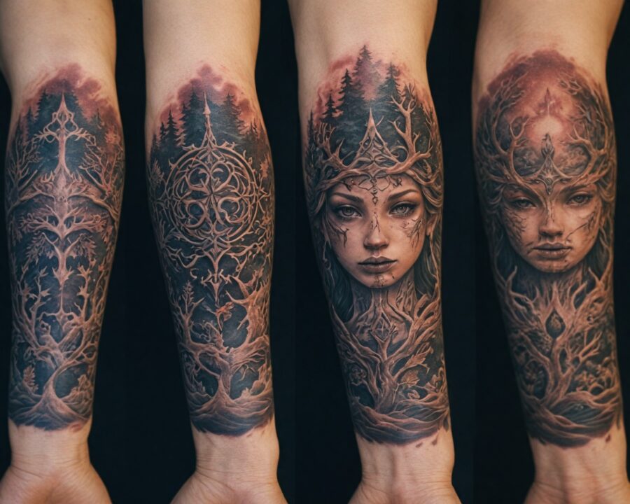 O simbolismo das tatuagens místicas e seus significados