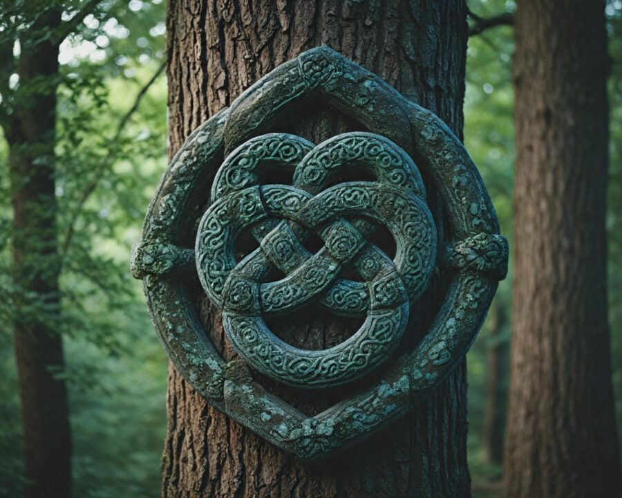 A simbologia das linhas espiraladas na cultura celta