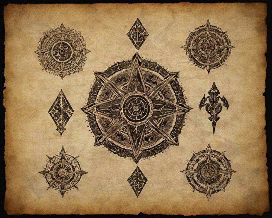 O uso dos números mágicos como símbolos de proteção