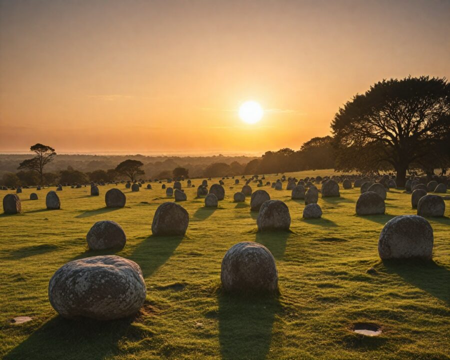 A origem e significado das figuras de círculos solares