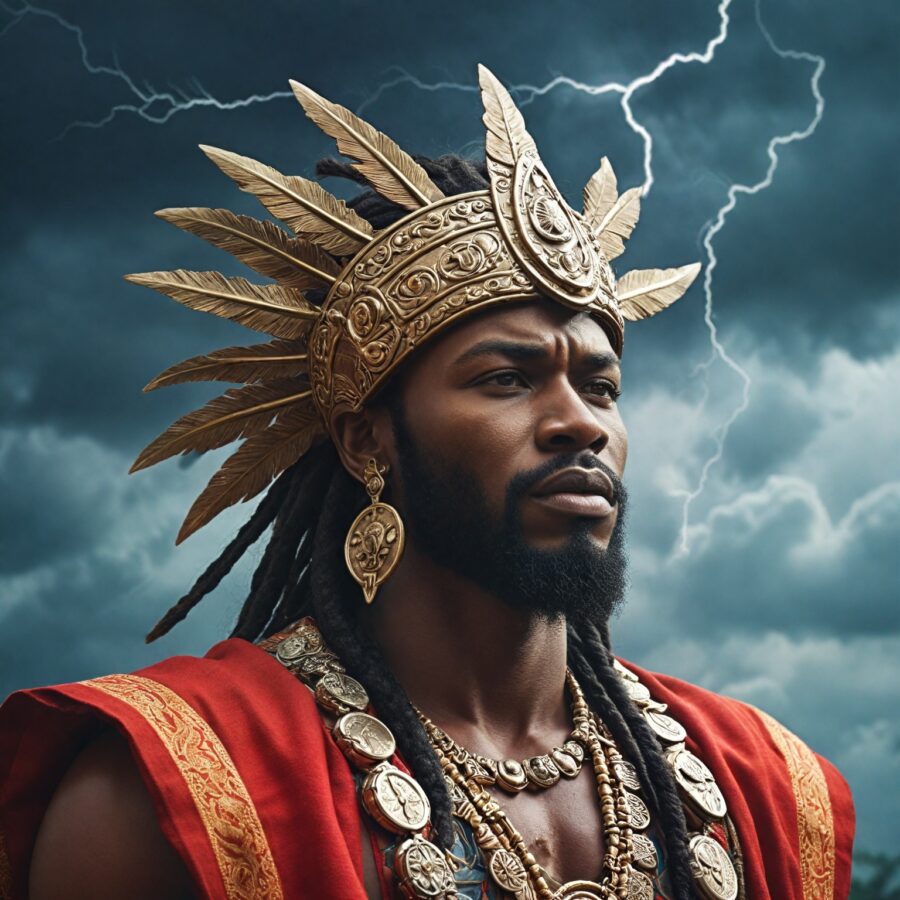 História de Shango: Deus do Trovão e Relâmpago na Cultura Yoruba