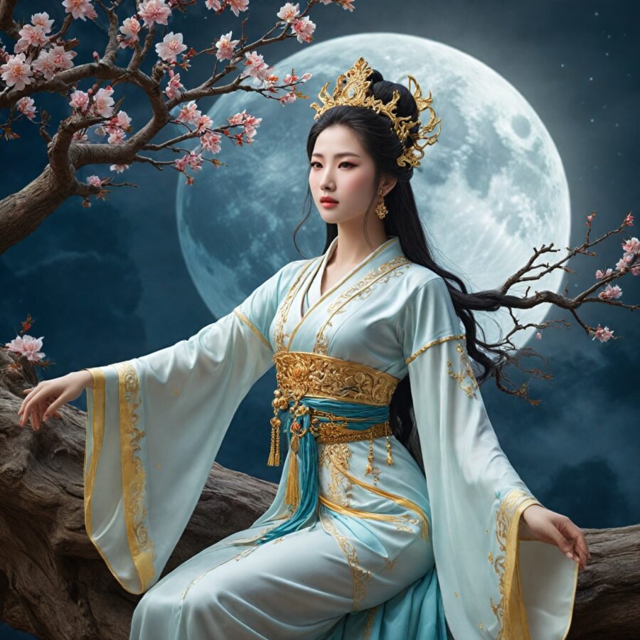 A Lenda da Deusa Chang’e e a Conexão com a Lua na Mitologia Chinesa