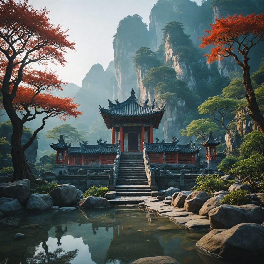O Mito da Criação na Mitologia Chinesa: Uma Jornada pelo Início dos Tempos