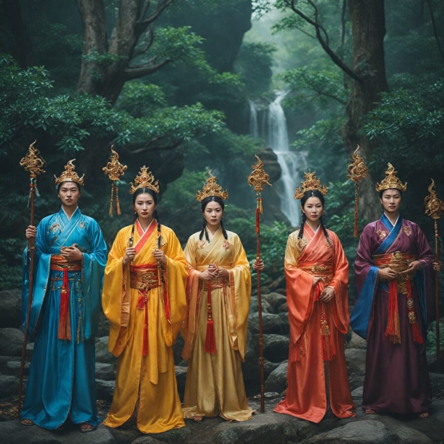 Os Oito Imortais: Lendas e Significados na Mitologia Chinesa