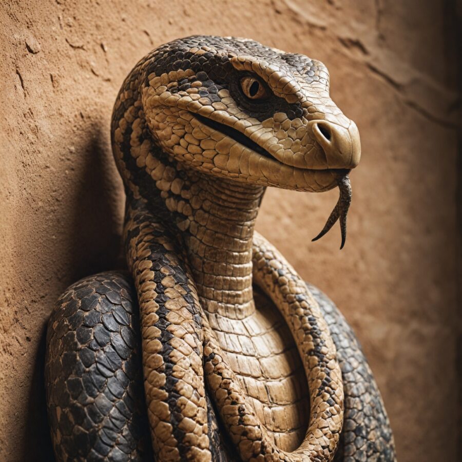 Desvendando a simbologia da cobra Uraeus na cultura egípcia antiga