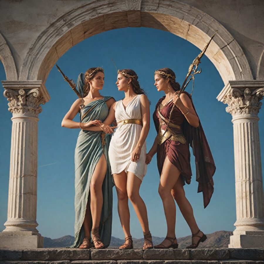 Apolo e Artemis: Explorando Luz, Caça e Profecia na Mitologia Grega