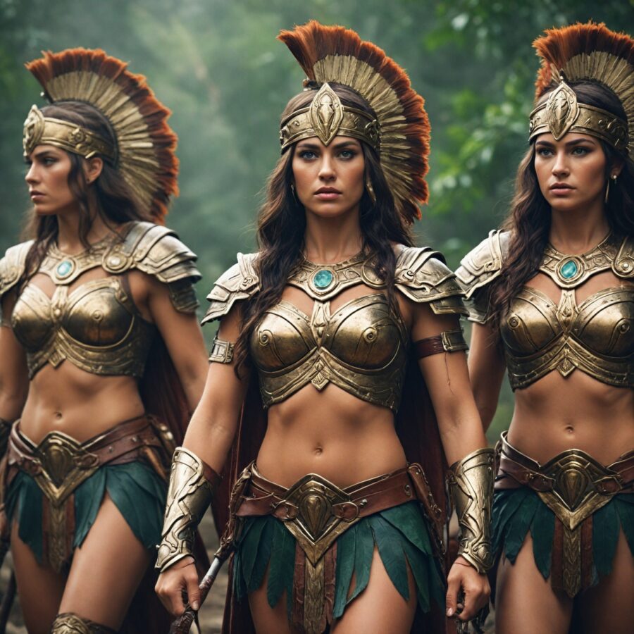 As Amazonas: Mulheres Guerreiras na Mitologia Grega e Seu Legado