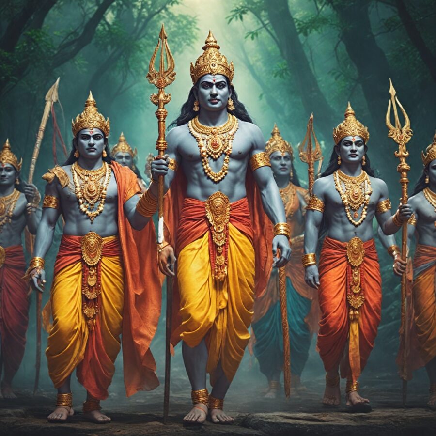 Lendas do Ramayana: A Jornada Épica de Rama e Seus Companheiros