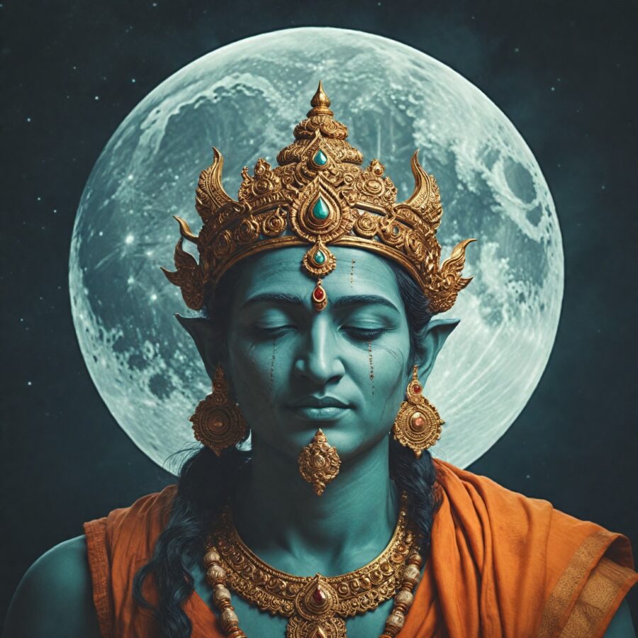 A Fascinante História de Soma, o Deus da Lua na Mitologia Hindu