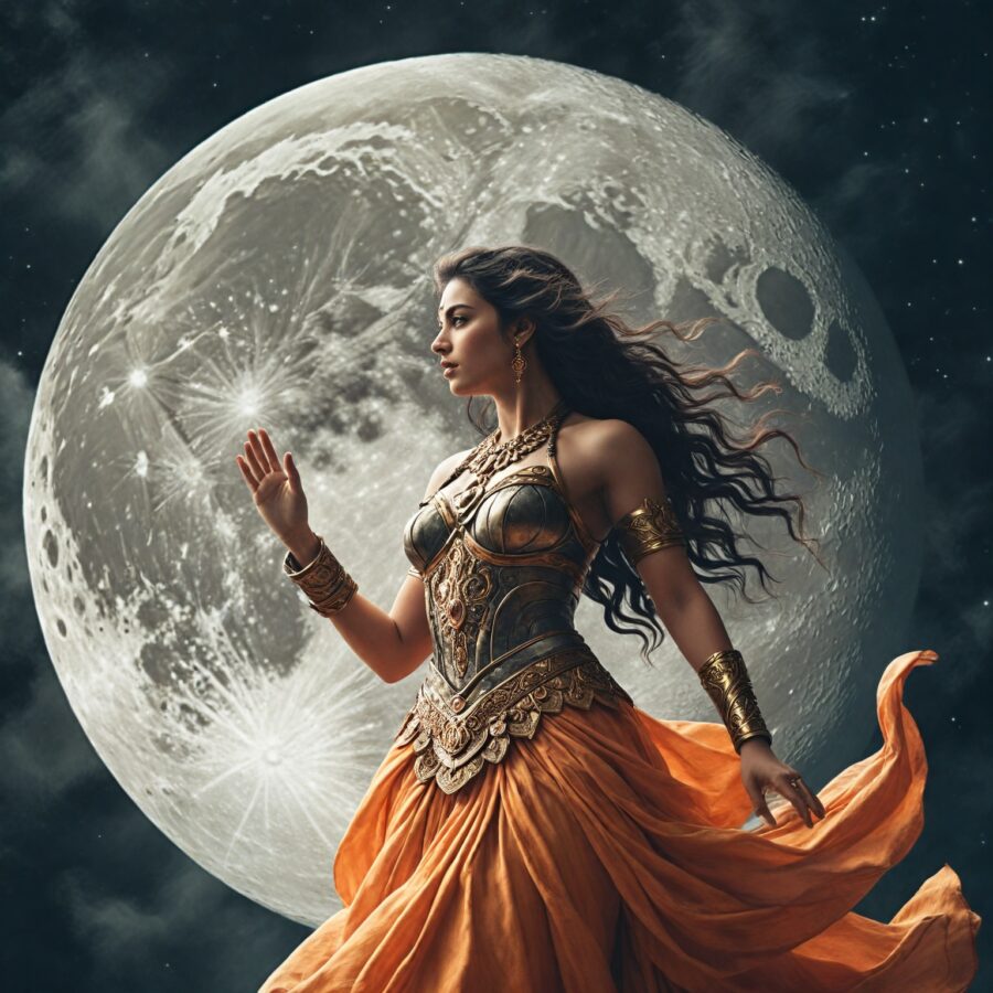 História de Chandra, o Enigmático Deus da Lua na Mitologia