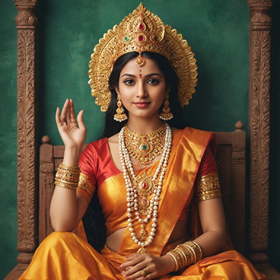 História de Lakshmi: Deusa da Riqueza e Prosperidade na Tradição Hindu