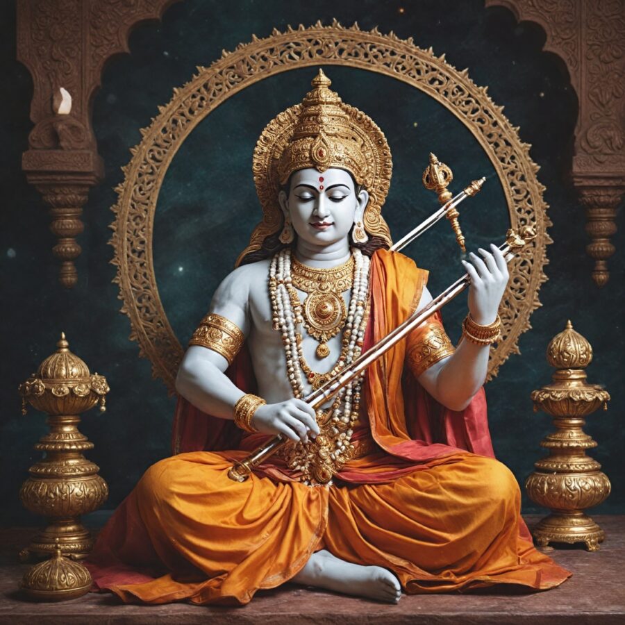 Os Mitos dos Gandharvas: Músicos Celestiais e seu Papel na Mitologia Hindu