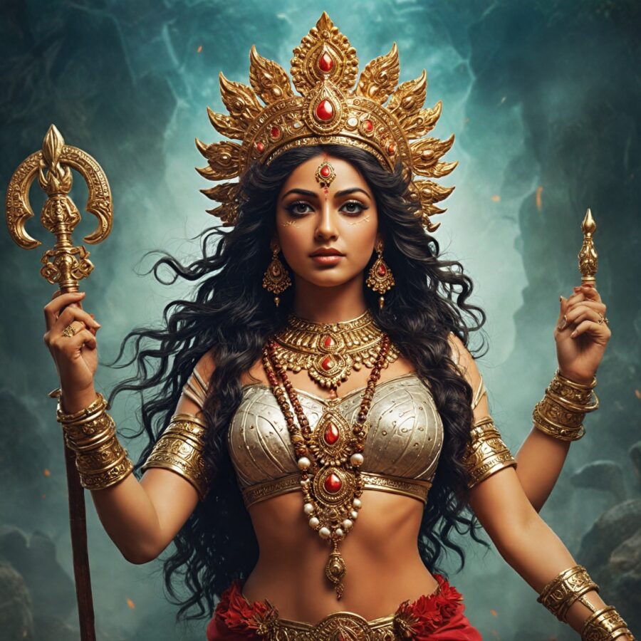 A Fascinante História de Durga: A Deusa Guerreira e Sua Importância na Mitologia Hindu