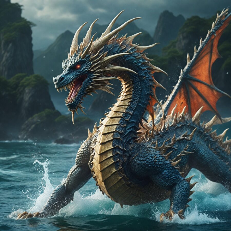 A História de Ryujin: O Deus Dragão do Mar na Mitologia Japonesa