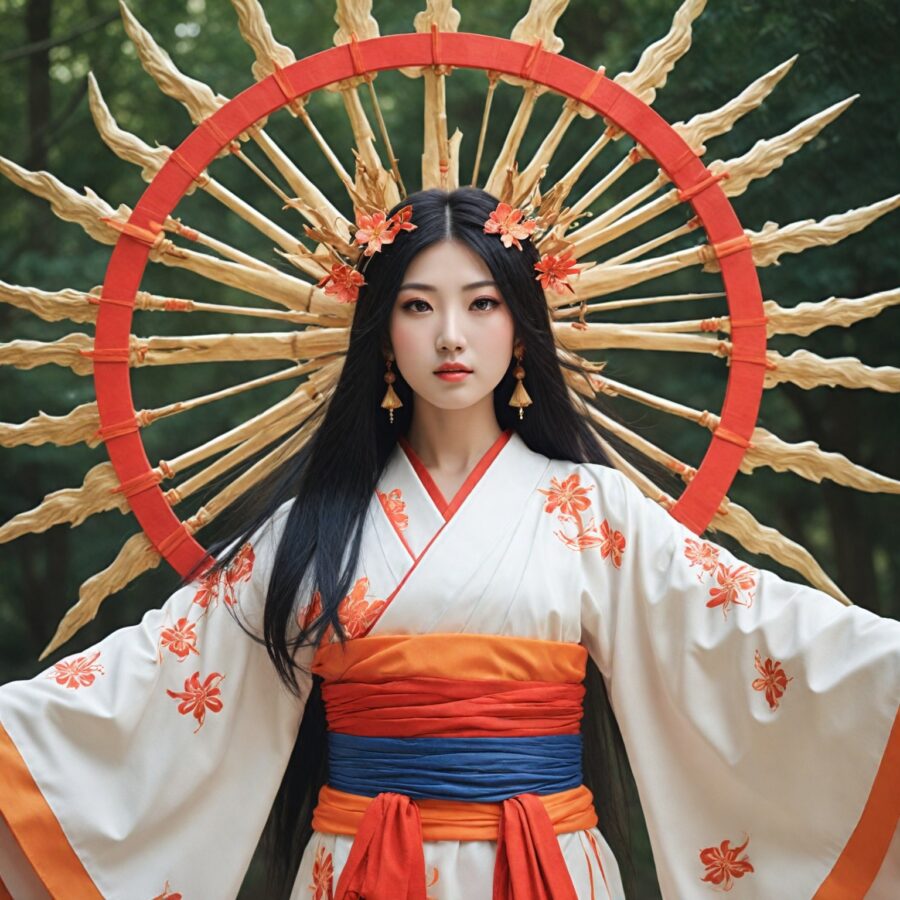História da Deusa Amaterasu e o Significado do Sol na Mitologia Japonesa