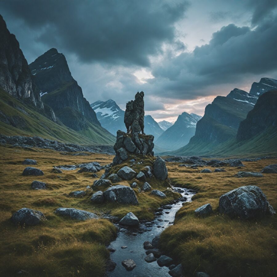 Explorando Midgard: O Mundo dos Humanos na Mitologia Nórdica