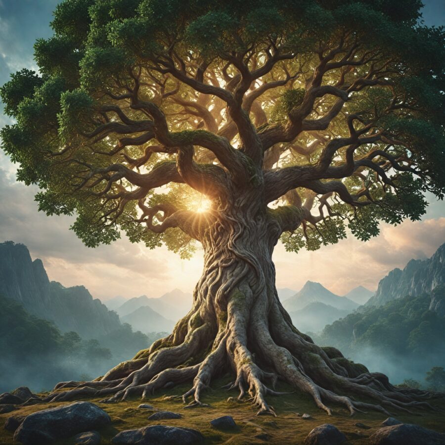 Yggdrasil: A árvore do mundo na mitologia nórdica e seus reinos misteriosos