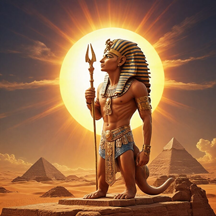 Ra: o deus sol e sua jornada diária pelo céu na mitologia egípcia