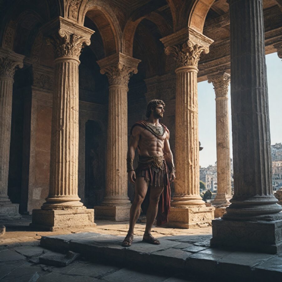 A Lenda de Eneias: Como a Mitologia Romana Explica a Fundação de Roma
