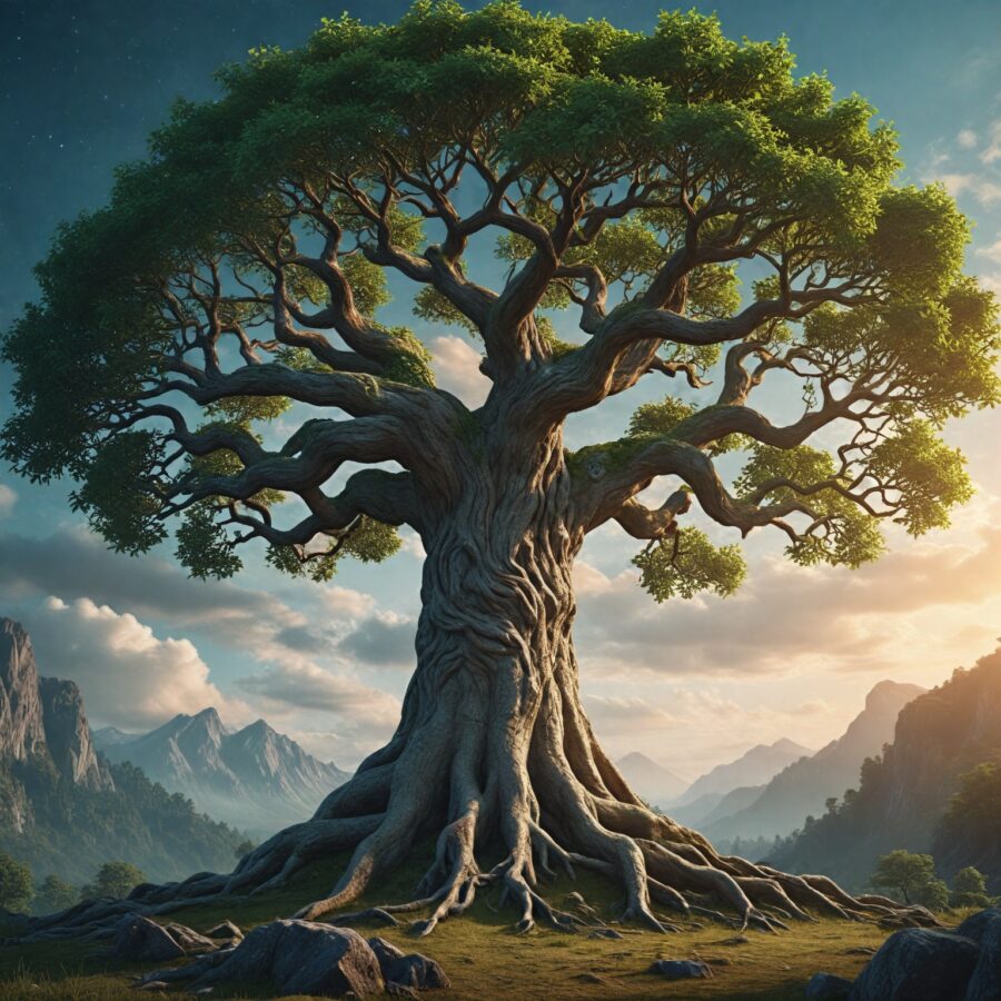 Yggdrasil: A Árvore Cósmica e Sua Importância na Mitologia Nórdica