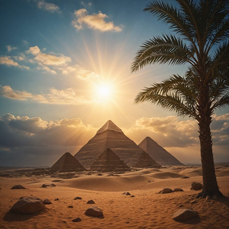 Ra: A Jornada Diária do Deus Sol pelo Céu na Mitologia Egípcia