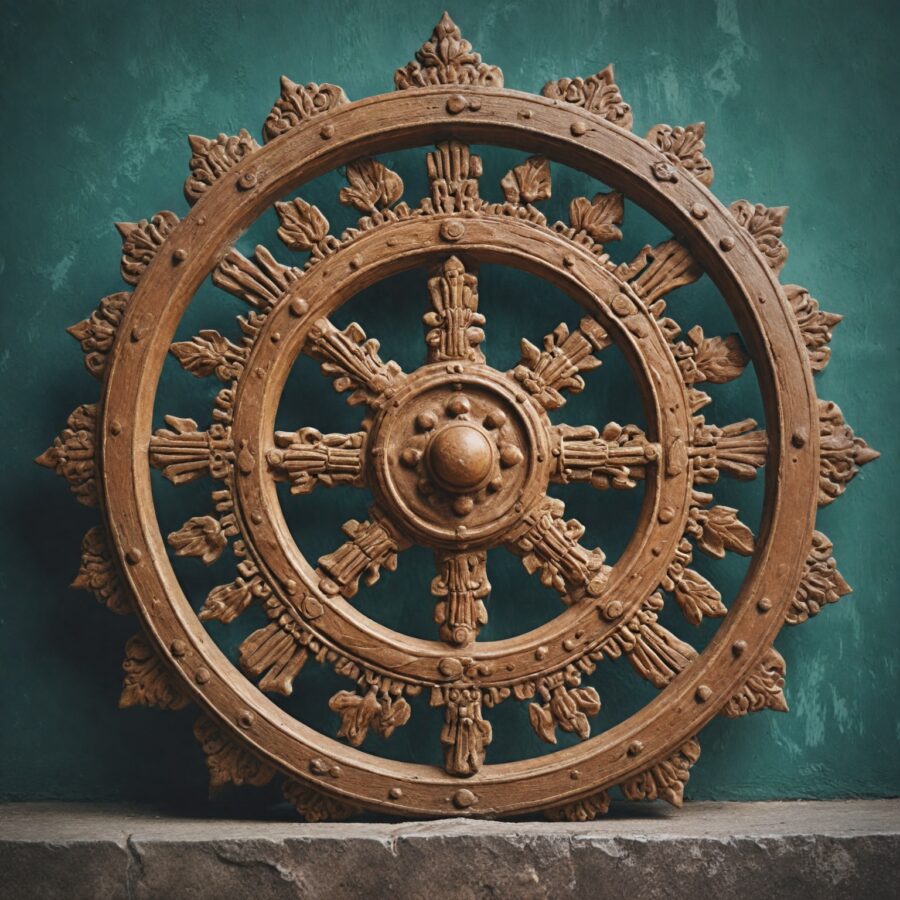 A Roda do Dharma: Compreendendo a Lei e Ordem Cósmica no Budismo