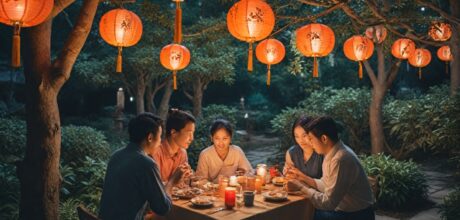 A celebração da Festa da Lua e suas raízes mitológicas