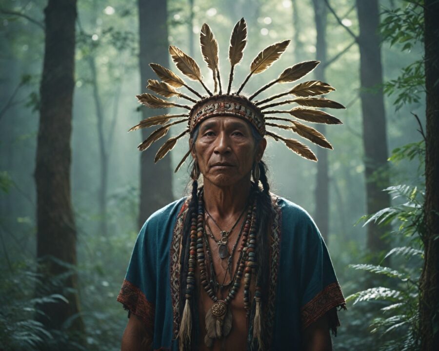 Significado espiritual do pajé nas mitologias indígenas