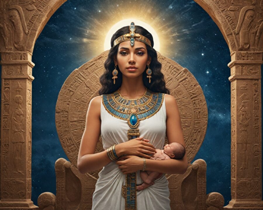 Mitos sobre Ísis: maternidade e magia desvendados