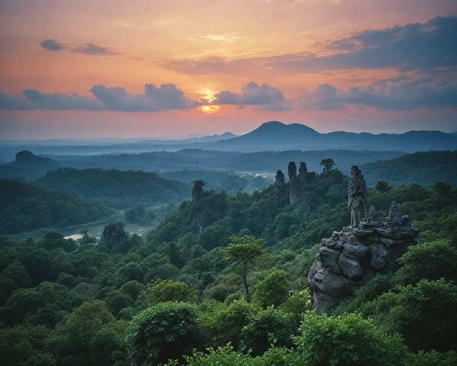 Diferenças entre os deuses do céu e da terra nas mitologias