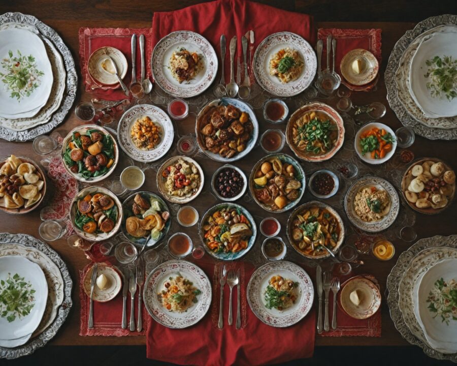 O papel da culinária na identidade cultural dos impérios