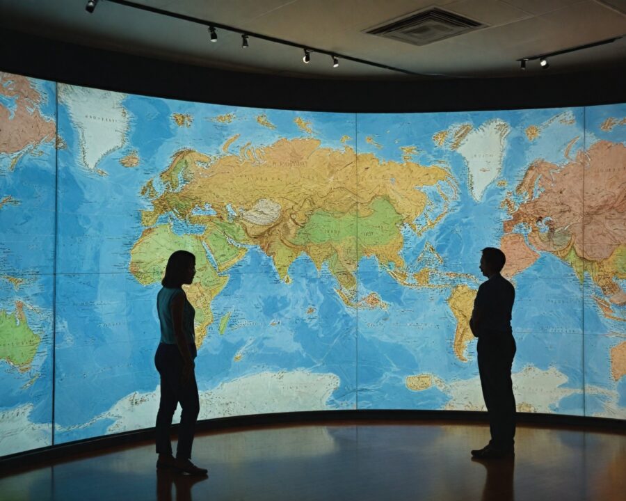 Como são feitos os mapas do fundo do oceano