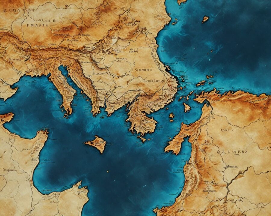 Como os rios definiram antigas fronteiras históricas