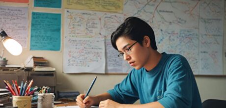 Como usar resumos visuais para estudar matérias técnicas