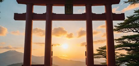 Símbolos solares na mitologia japonesa e sua conexão com o xintoísmo