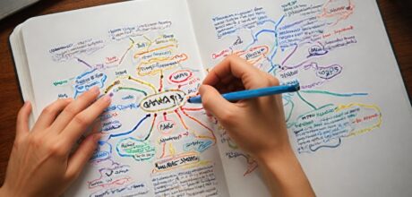 como criar mapas mentais eficientes e criativos para estudos