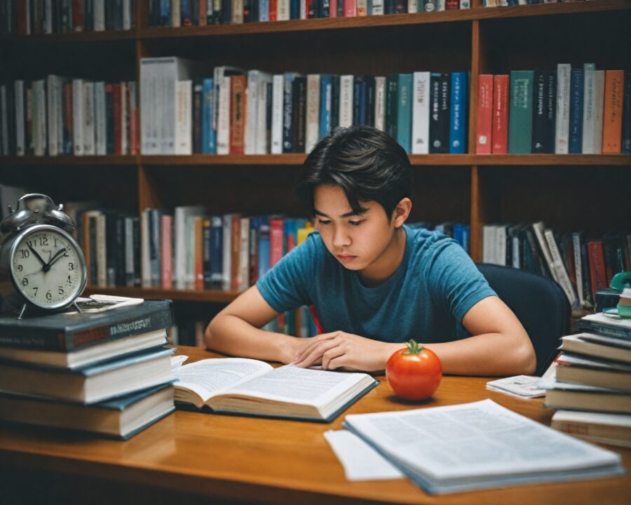 como a técnica pomodoro impacta provas de longa duração