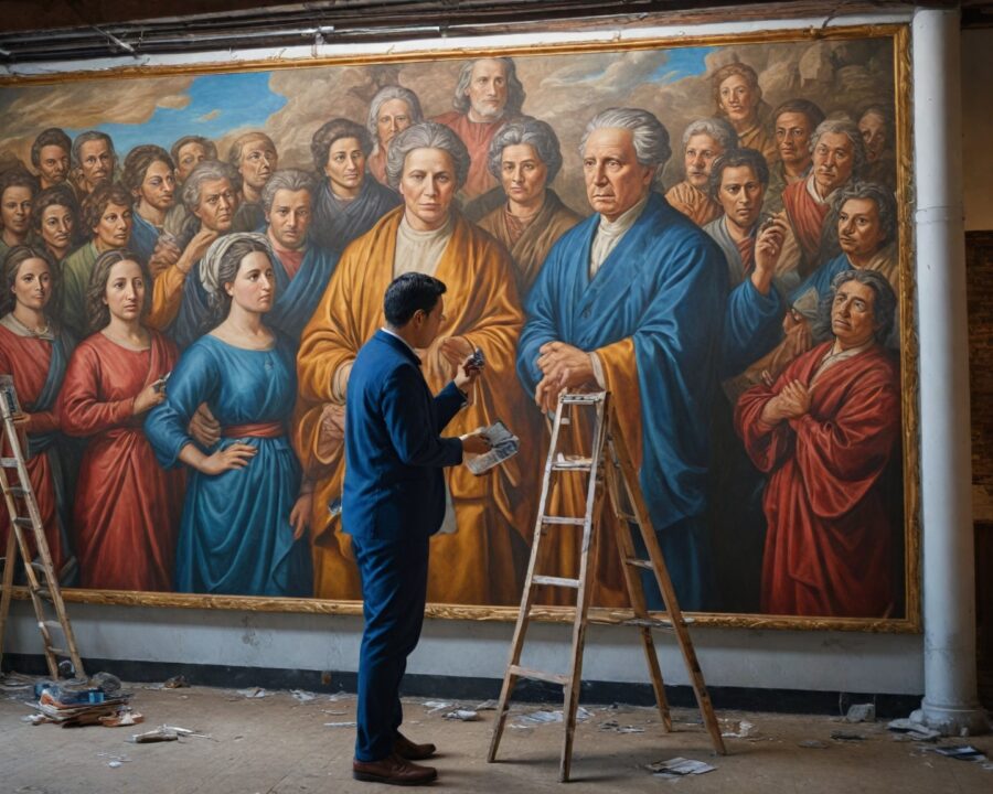 Como a arte foi usada como propaganda política no século XX