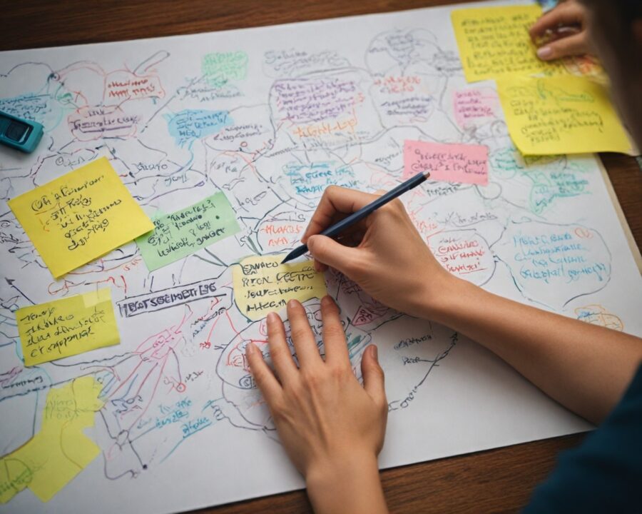 como criar mapas mentais criativos e eficientes passo a passo