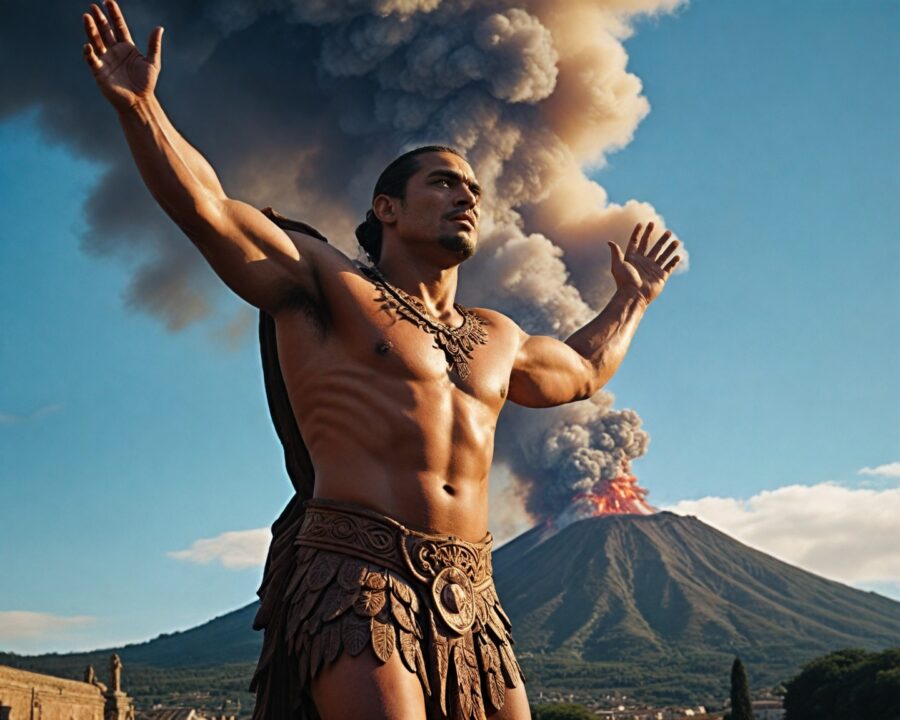Como a mitologia maori explica a origem dos vulcões