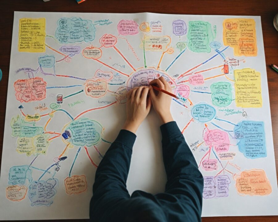 Como montar mapas mentais eficientes e criativos passo a passo