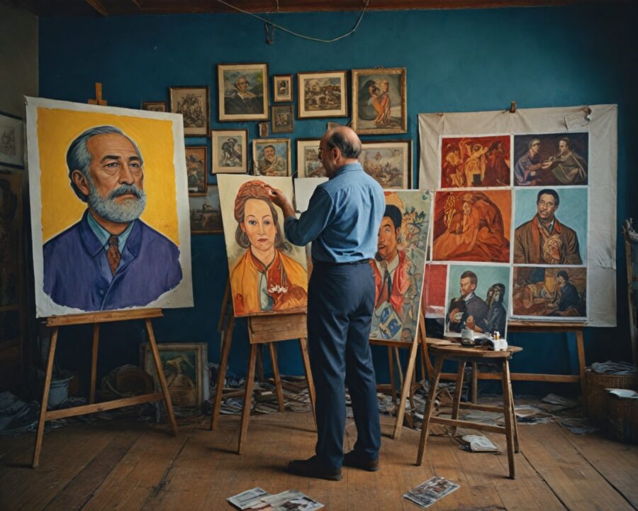 Como a arte foi usada como propaganda política no século XX