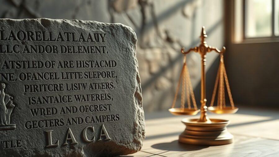 A História das Leis e sua Relação com a Justiça