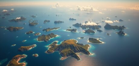 Arquipélagos: Conjuntos de Ilhas pelo Mundo