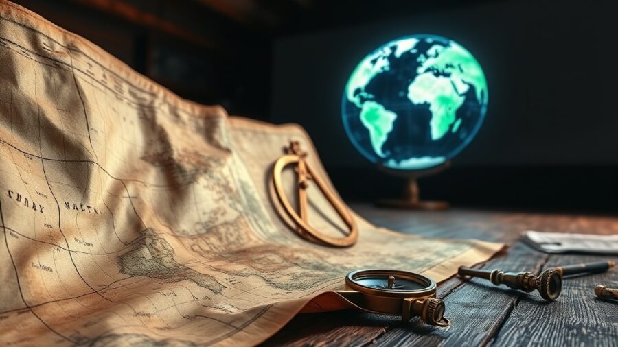 A Evolução da Cartografia e dos Mapas na História