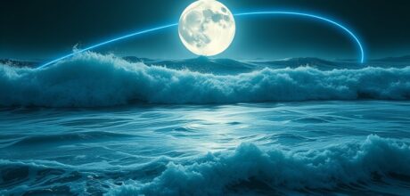 Maré, Oceano e Lua: A Gravitação em Ação